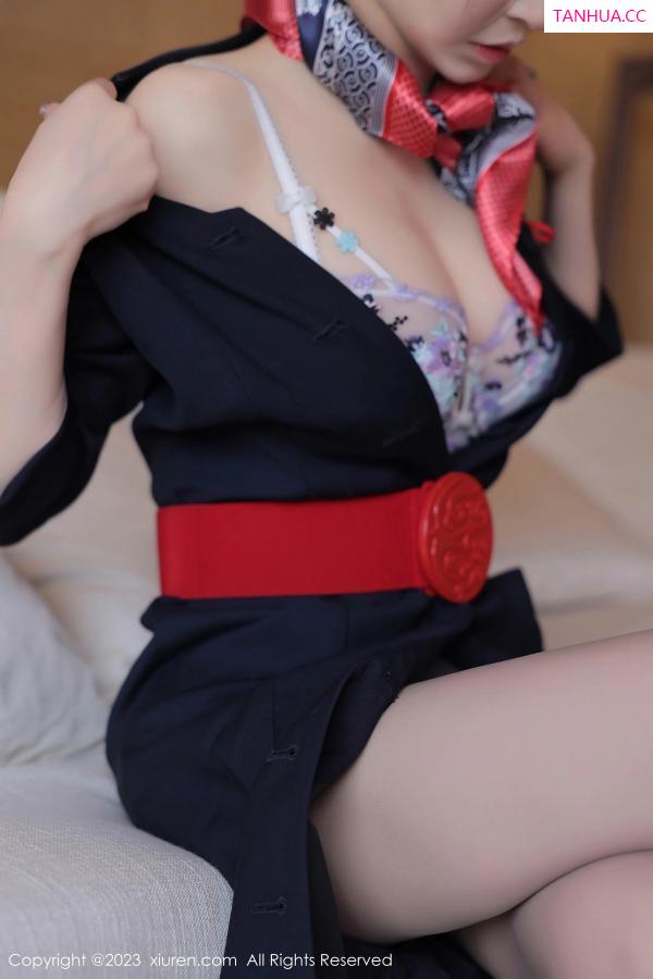 吴玉 玉兔miki [XiuRen]高清写真图 2023.06.25 No.6966 玉兔miki 黑丝美腿第25张图片